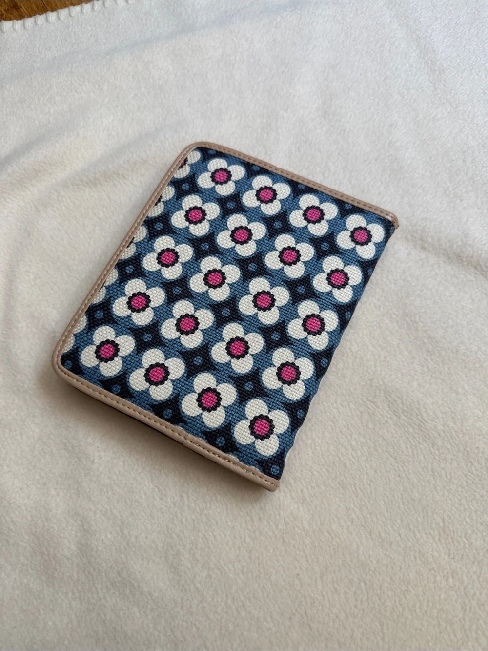Spartina 449 Blue and Pink Floral Patterned Notebook / Journal - Picture 4 of 10
